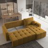 Masseno Ecksofa VOLIRA mit Schlaffunktion L-Form, Sofa mit Bettkasten Bild 3