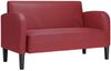 vidaXL Zweisitzer-Sofa Weinrot 110 cm Kunstleder 4100539 Bild 2