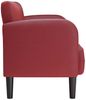 vidaXL Zweisitzer-Sofa Weinrot 110 cm Kunstleder 4100539 Bild 4