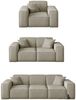Sofaset Designersofa CELES 3-2-1 in Stoff Opera Velvet Creme Bild 5