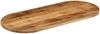 vidaXL Tischplatte 120x50x3,8 cm Oval Raues Massives Mangoholz 370118 Bild 2