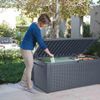 KETER Kissenbox Rattanoptik Sumatra, anthrazit 145x73x64 cm, Kunststoffgeflecht Bild 2