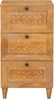 vidaXL Sideboard mit Schubladen Hellbraun 33,5 x 40 x 75 cm 4018103 Bild 3