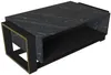 Vente-unique - COMEBI Couchtisch Holz, Platte Schwarz - B 60 cm x H 40,4 cm x L 106,4 cm Bild 3