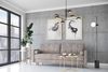 Beautysofa Schlafsofa Randvi, Couch im skandinavisches Stil, Polstersofa, mit Bettfunktion und Bettkasten, Sofa für Wohnzimmer Bild 5