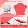 Sensorischer Drehstuhl Kinder 360° Kinderdrehstuhl Karussell Autismus Kinderstuhl mit rutschfester Metallbasis Rot Elefant Bild 5