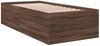 vidaXL Bettgestell Braun Eichen-Optik 90x190 cm Holzwerkstoff 3280978 Bild 3
