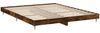 vidaXL Bettgestell ohne Matratze Räuchereiche 200x200 cm Holzwerkstoff 832218 Bild 5