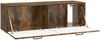vidaXL Wandmontierter TV-Schrank Geräucherte Eiche 98 x 31 x 30 cm 898730 Bild 3