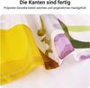 Duschvorhang 180x200cm Zitrone Blatt Wasserdicht Polyester 12 Ösen EcoFriendly Bild 5