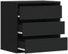 vidaXL Kommode Schwarz 60x41x58 cm Holzwerkstoff 852844 Bild 5