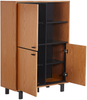 Sideboard heller Holzfarbton 3 Schränke PARAMOUNT Bild 4