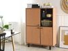 Sideboard heller Holzfarbton 3 Schränke PARAMOUNT Bild 3