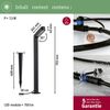 Paulmann 94547 Plug&Shine LED Pollerleuchte Ito vertikal IP65 3000K Anthrazit Bild 4