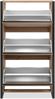 Schuhkipper >Denver< 3 Klappen, Dekor Artisan Eiche Dekor / anthrazit - 70x125x25cm (BxHxT) Bild 3