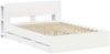 vidaXL Bettgestell mit Stauraum Weiß 150 x 200 cm Holzwerkstoff 3433972 Bild 3