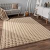 Paco Home Hochflor-Teppich Arnheim 741, rechteckig, Höhe: 34 mm, Uni Farben, modernes Design, besonders weich, Hoch-Tief Effekt Bild 3