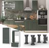 Mikrowellenschrank Fame-Line Grün-Gold Landhaus 60 cm Vicco Bild 2