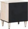 vidaXL Bettkasten 2 pcs Weiß 40 x 33 x 46 cm Massivholz Mango 4018375 Bild 5