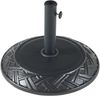 Sonnenschirmständer Bisegna Beton Ø50x7cm Schwarz 25 kg [casa. pro] Bild 4