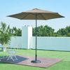Sonnenschirmständer Bisegna Beton Ø50x7cm Schwarz 25 kg [casa. pro] Bild 2