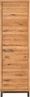 Garderobenschrank 60x200cm 'Lima' Wildeiche massiv Bild 2