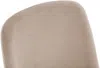 Vente-unique - MINAGRI Stuhl SamtStoff Beige - B 56 cm x H 84 cm x L 47,5 cm Bild 5