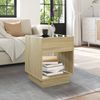 vidaXL Couchtisch mit Infinity-LED Sonoma-Eiche 40x40x50 cm 847646 Bild 4