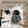 Orthopädisches Hundebett Grosse Hunde 112x81x7.6cm Hundekissen waschbar Grau Bild 5