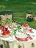 Greengate Tischdecke Berry Tischdecke white 150x150cm Bild 3