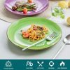 vancasso BONITA 6 Personen Ø 27 cm Speiseteller Set Steingut Warme Farbe Bild 3