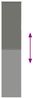 vidaXL Verdunkelungsrollo Grau 40x230 cm Stoffbreite 35,7 cm Polyester 4011194 Bild 4