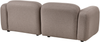 Sofa 3-Sitzer AFOSS, Stoff Taupe, 71 x 195 x 94 cm Bild 5