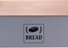 Relaxdays Brotkasten mit Bambusdeckel Retro-Design Bild 2