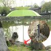 Sonnenschirmständer mit Rasendorn Abnehmbar Silber für Garten Strand Angeln Bild 4