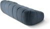 Micadoni Sofa Diana 4-Sitzer Strukturierter Samtstoff Jeansblau Bild 3