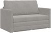 vidaXL Schlafsofa Hellgrau 124 x 71 x 78 cm Samt 4106702 Bild 2