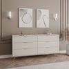 Lookway Kommode SCARLETT 6S mit Schubladen und Metallgriffe, Breite: 163 cm Bild 3