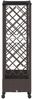 vidaXL Hochbeet mit Rankgitter und Dach Braun 203,5 x 40 x 129 cm PP 3423152 Bild 4