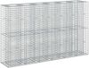 vidaXL Gabionen Hochbeet 3 pcs Silber 250 x 50 x 150 cm 3422235 Bild 2