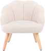 Kindersessel MILAND Bouclé Hellbeige Bild 5