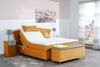 Meisterbetten Boxspringbett Huss 120x200 in VS-Gelb, Matratzenbezug Nano, Ergoflex-Topper Bild 3