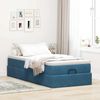 vidaXL Ottoman-Bett mit Matratze Dunkelblau 90x200 cm Samt 3311163 Bild 3