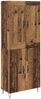 vidaXL Highboard Altholz 69,5 x 34 x 180 cm Holzwerkstoff 3415687 Bild 2