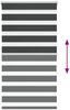 vidaXL Doppelrollo Schwarz 85x150 cm Stoffbreite 80,9 cm Polyester 4014232 Bild 5