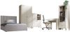 Jugendzimmer-Set Mossa II (Farbe: Cashmere / Cashmere + Eiche Whisky + Cloud 82) Bild 2