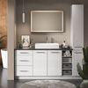Badschrank Fame-Line Bordeaux Hochglanz 30 x 72 cm Vicco Bild 5