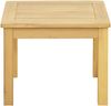 vidaXL Couchtisch Helles Akazienholz 45 x 45 x 36 cm Massivholz Akazie 42026778 Bild 2