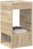 vidaXL Beistelltisch 2 pcs Sonoma-Eiche 30 x 30 x 56 cm Holzwerkstoff 890933 Bild 3