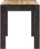 vidaXL Esstisch 140x70x76 cm Raues Mango-Massivholz 289654 Bild 3